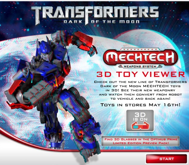 Transformers News: Transformers.com 3-D DOTM Content Update Seibertron.com Image